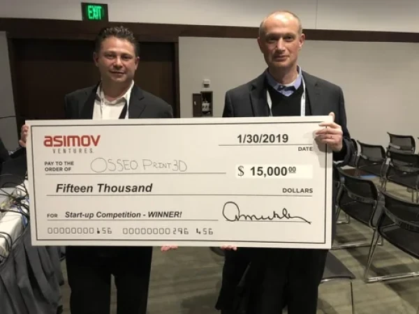 1OsseoPrint3D Wins AMS Startup Competition